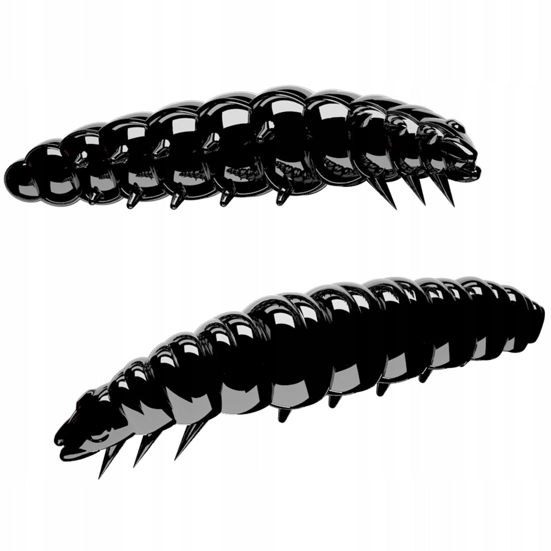BAIT RUBBER LIBRA LURES LARVA 3CM CHEESE 040 BLACK LARVA JAR 15 PIECES Manufacturer code LARVA30040S