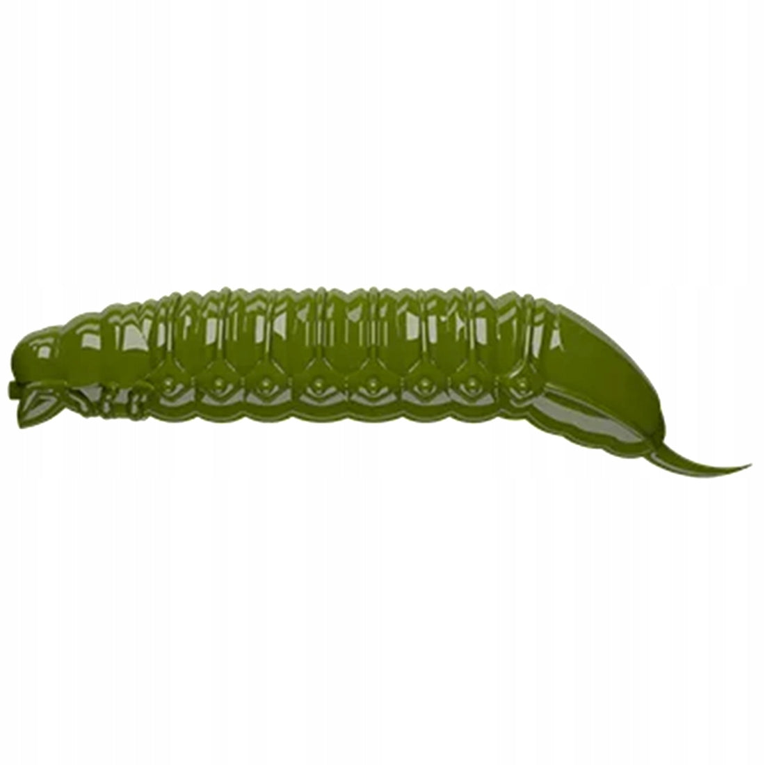 BAIT WORM RUBBER LIBRA LURES GOLIATH 45MM 031 OLIVE CHEESE 8 PIECES Packaging status original