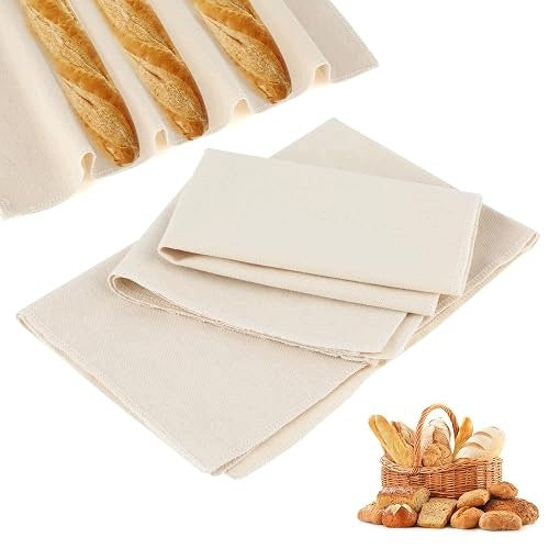 BAKING CANVAS BREAD LINEN NATURAL GROWTH 2 PCS FOR HOME Brand no brand