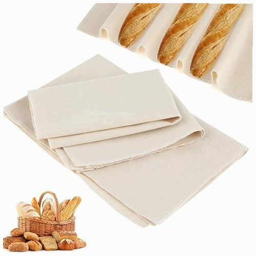 BAKING CANVAS BREAD LINEN NATURAL GROWTH 2 PCS FOR HOME