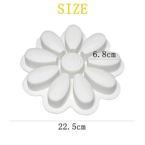 BAKING MOLD SILICONE FLORAL SUNFLOWER 3D FOR KIDS Silicone Manufacturer code Nieoznaczona