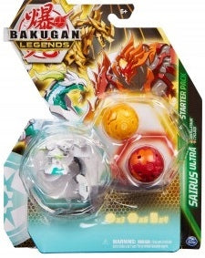Figur mit Karten Bakugan Legends startowy Sairus Ultra 