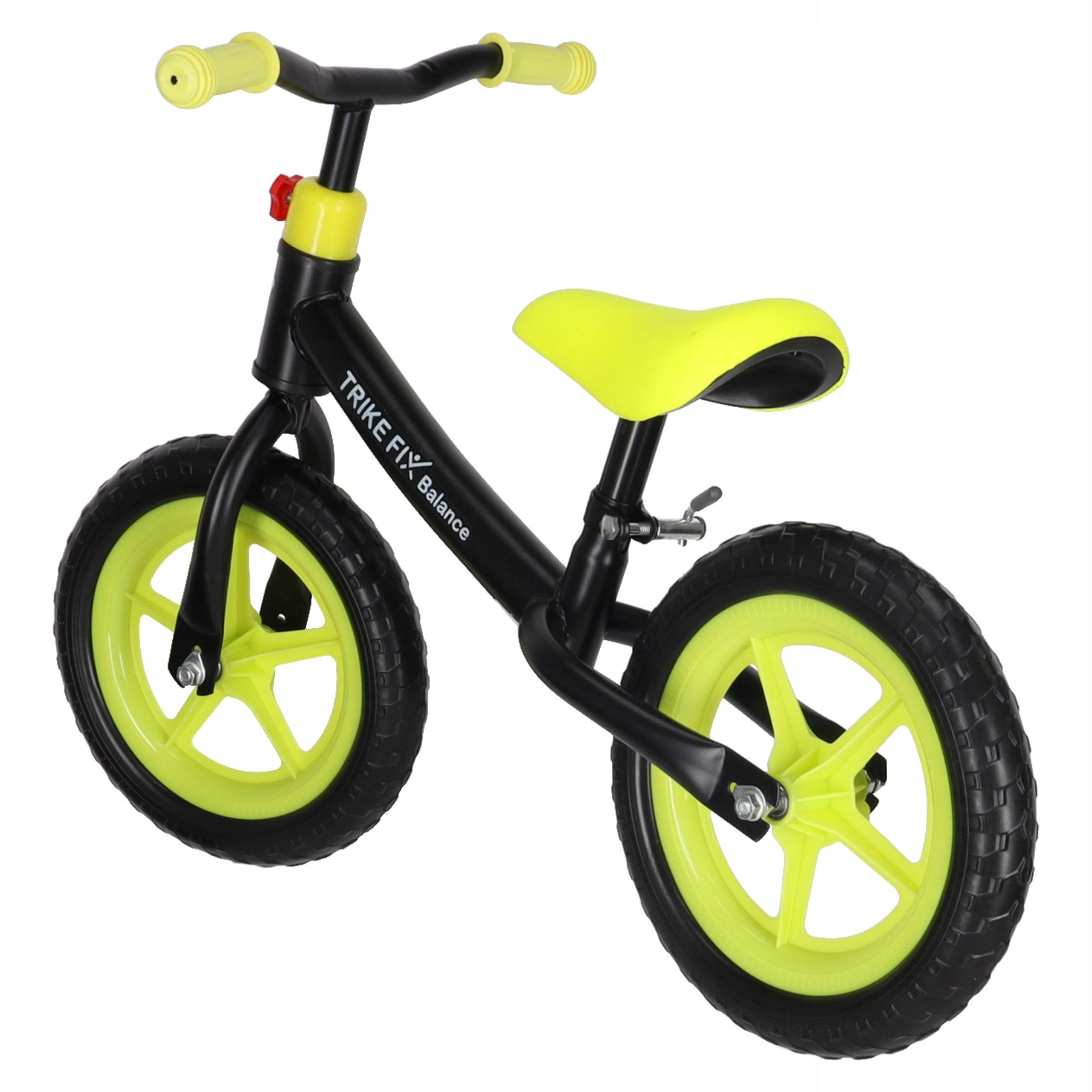 BALANCE BIKE FOR BOY 2+ BLACK NEON GREEN ULTRA LIGHT TWO-WHEELED Brand Trike Fix