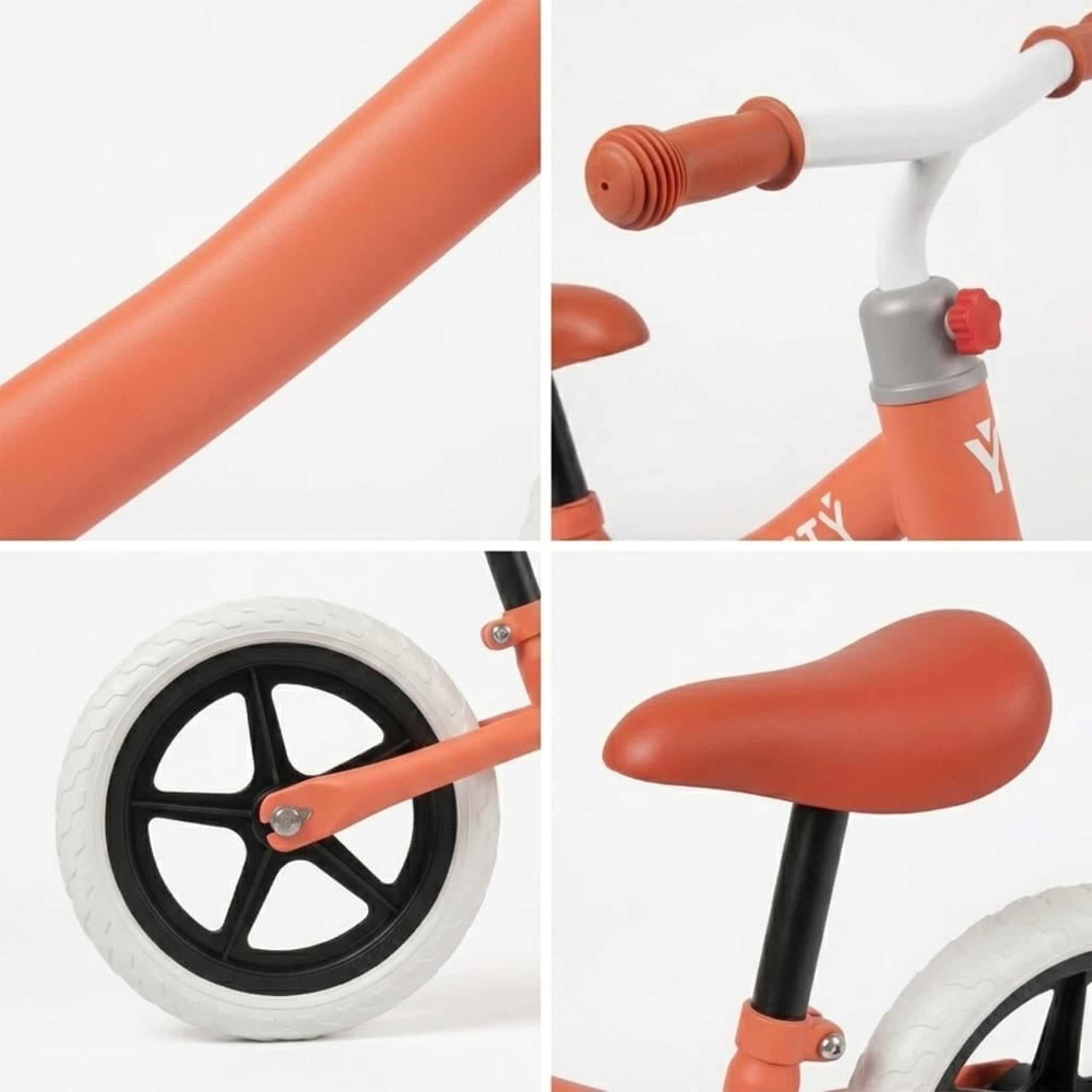 BALANCE BIKE LIGHT FOR CHILDREN GIRLS ADJUSTABLE CHILDREN 2-6 YEARS Certificates and opinions CE