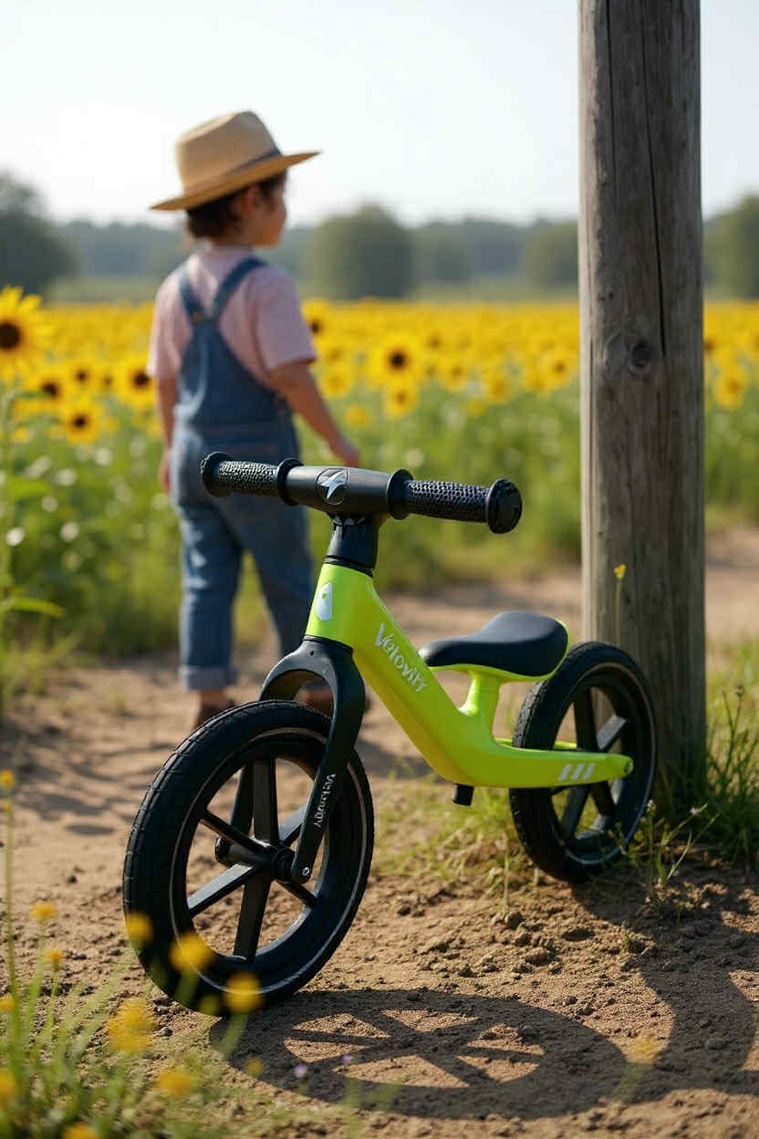 BALANCE BIKE LIGHT/ PUMPED WHEELS/ LIME Brand no brand