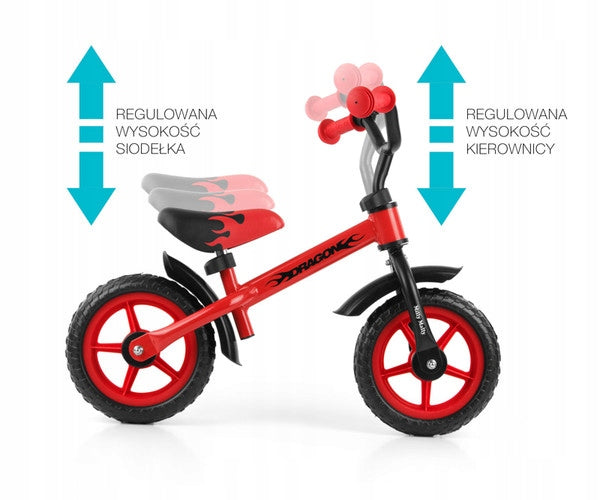BALANCE BIKE MILLY MALLY DRAGON BRAKE Model Dragon