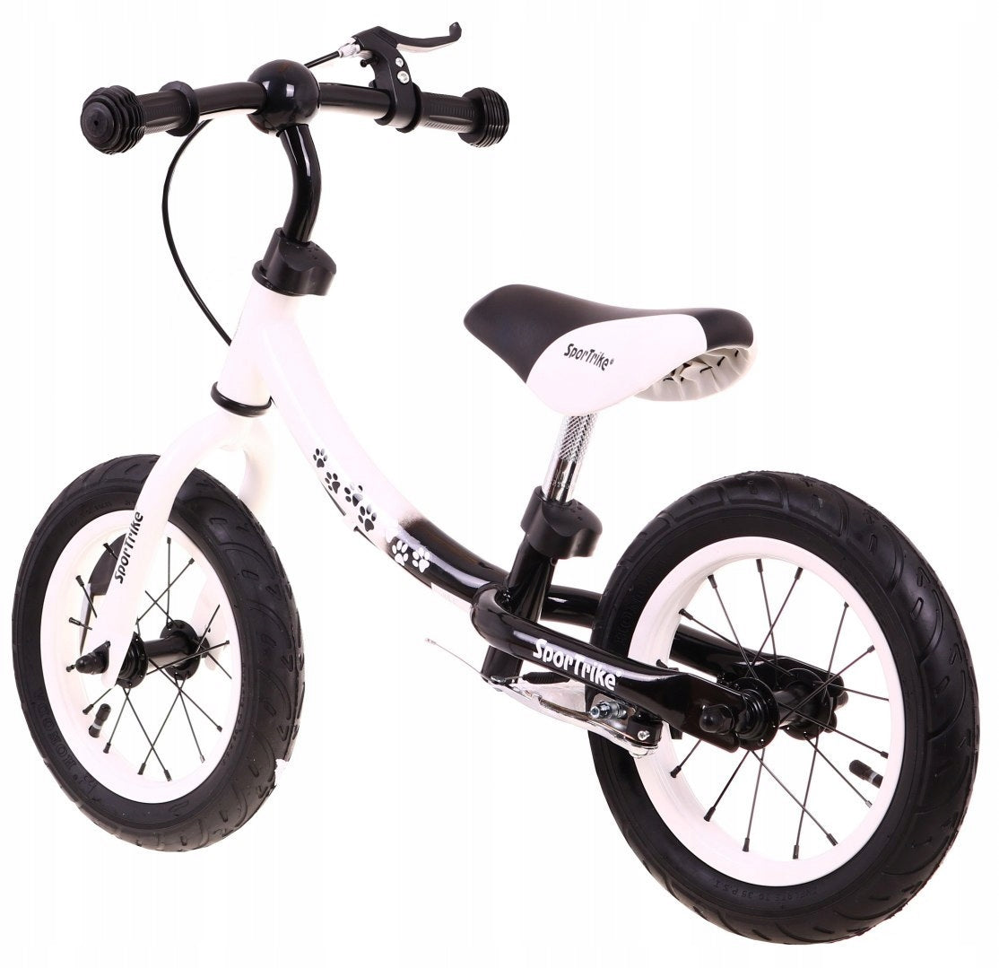 BALANCE BIKE REVERSE FRAME PUMPED WHEELS GROW WITH BABY Color white
