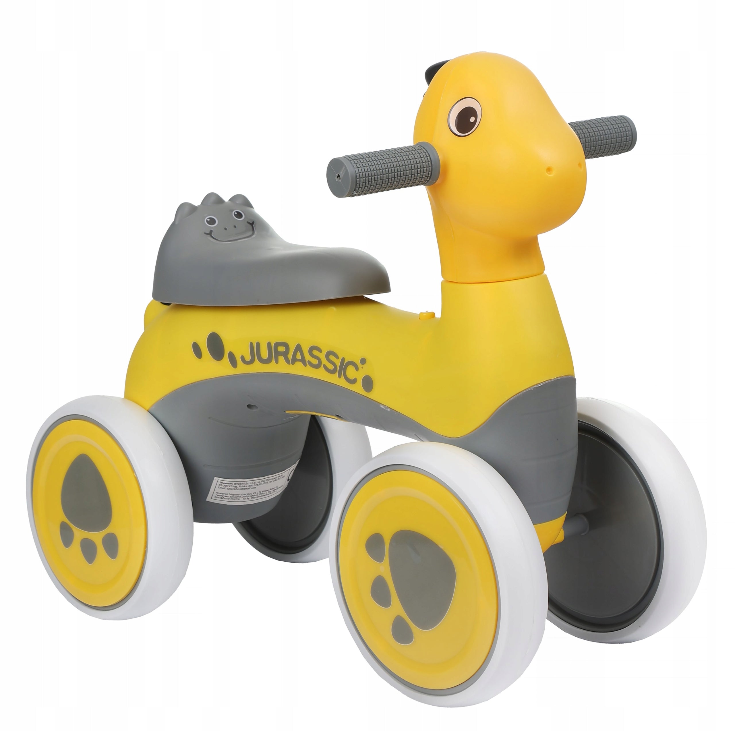 BALANCE BIKE WALKER RIDE-ON FOR ONE YEAR FOR CHILDREN LIGHT SOUND COLORS