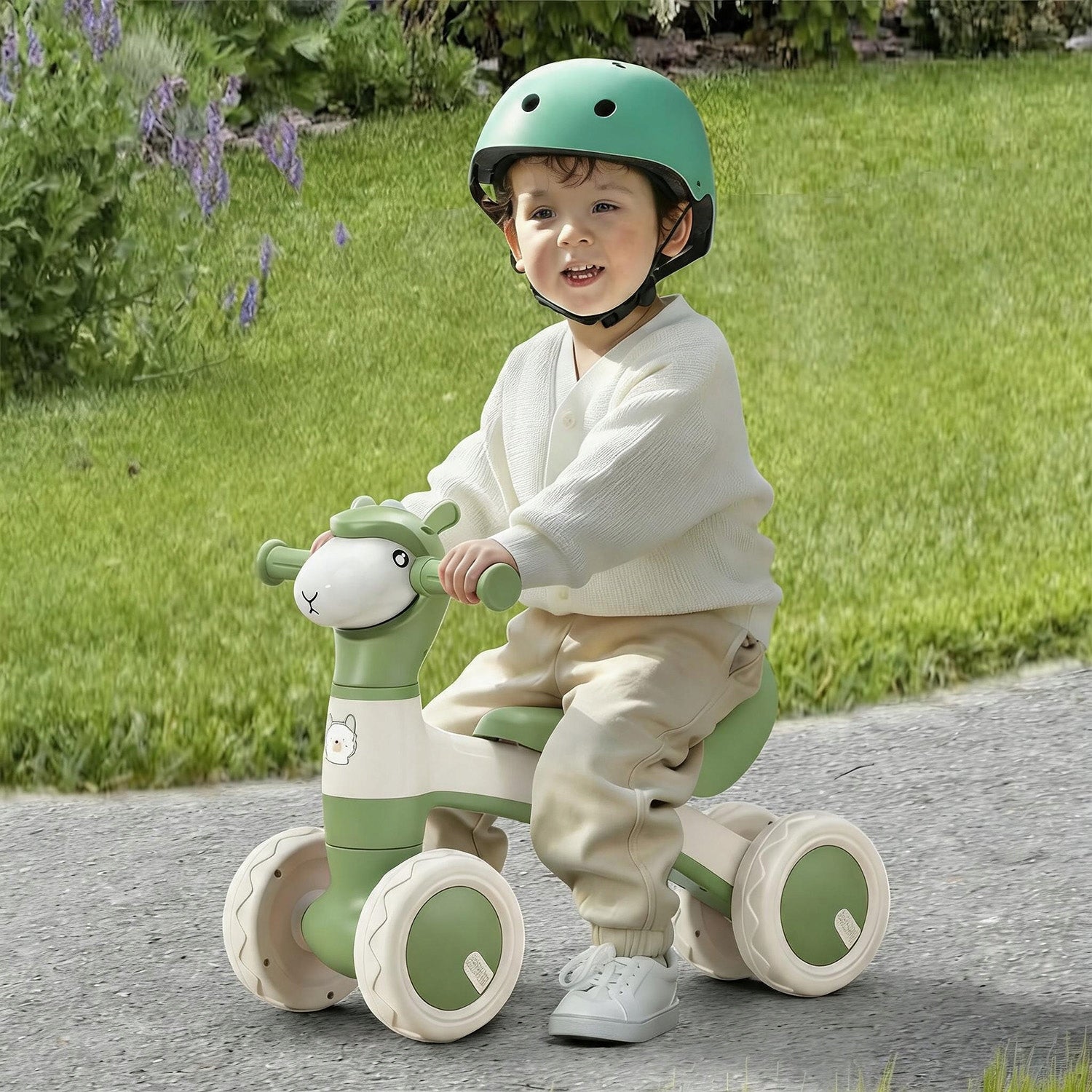BALANCE BIKE WITH MUSIC + LIGHTS + SOAP BUBBLE SPRAY Maximum kid's weight 50 kg