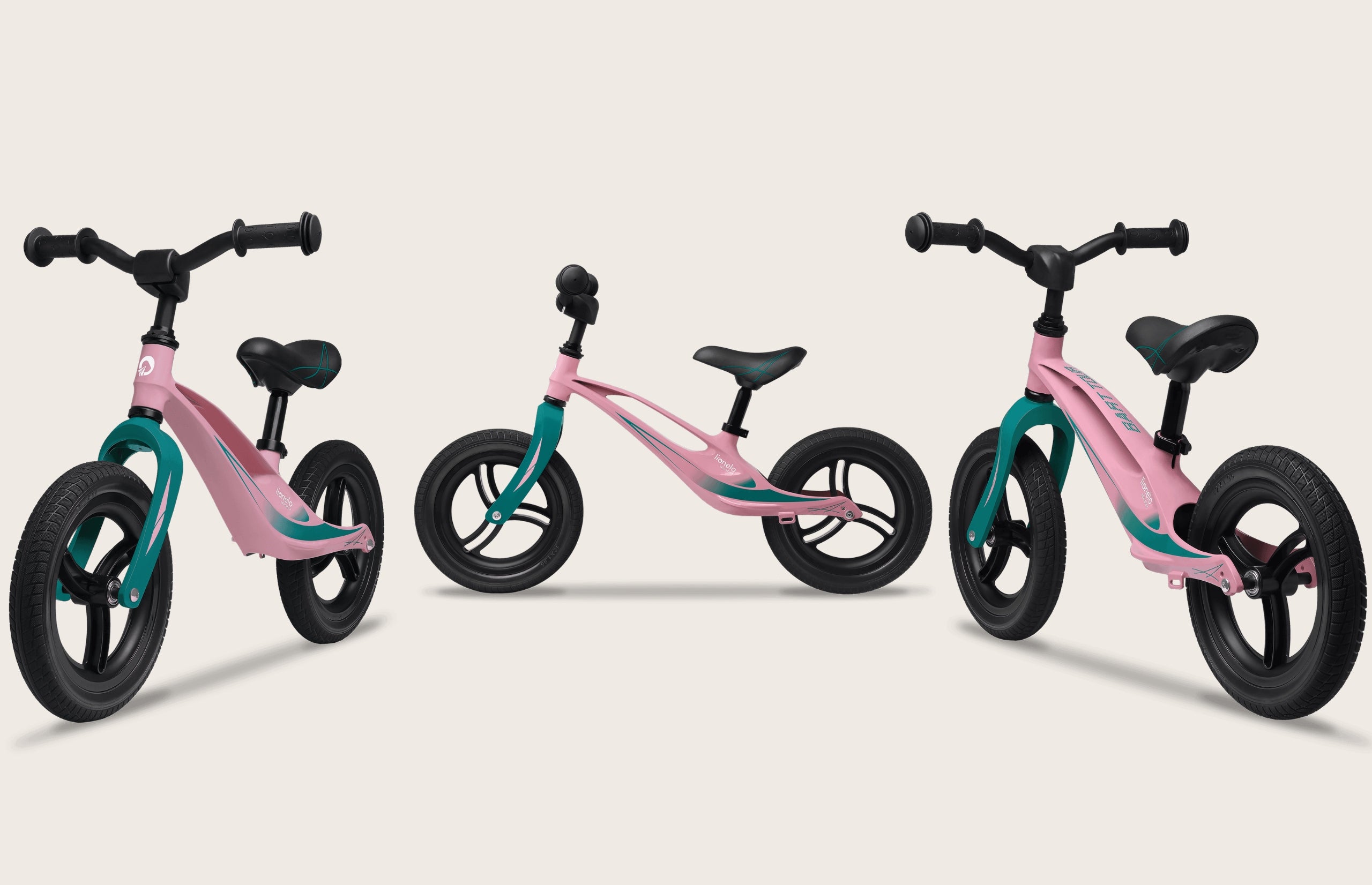 BALANCE BIKE for girls wheel rider PU LIGHTWEIGHT Lionelo Bart Tour Packaging status original
