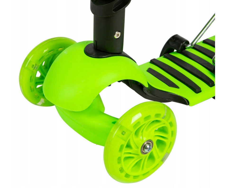 BALANCE SCOOTER 5in1 LADYBUG TRICYCLE LED BLUE Kind tri-wheeled