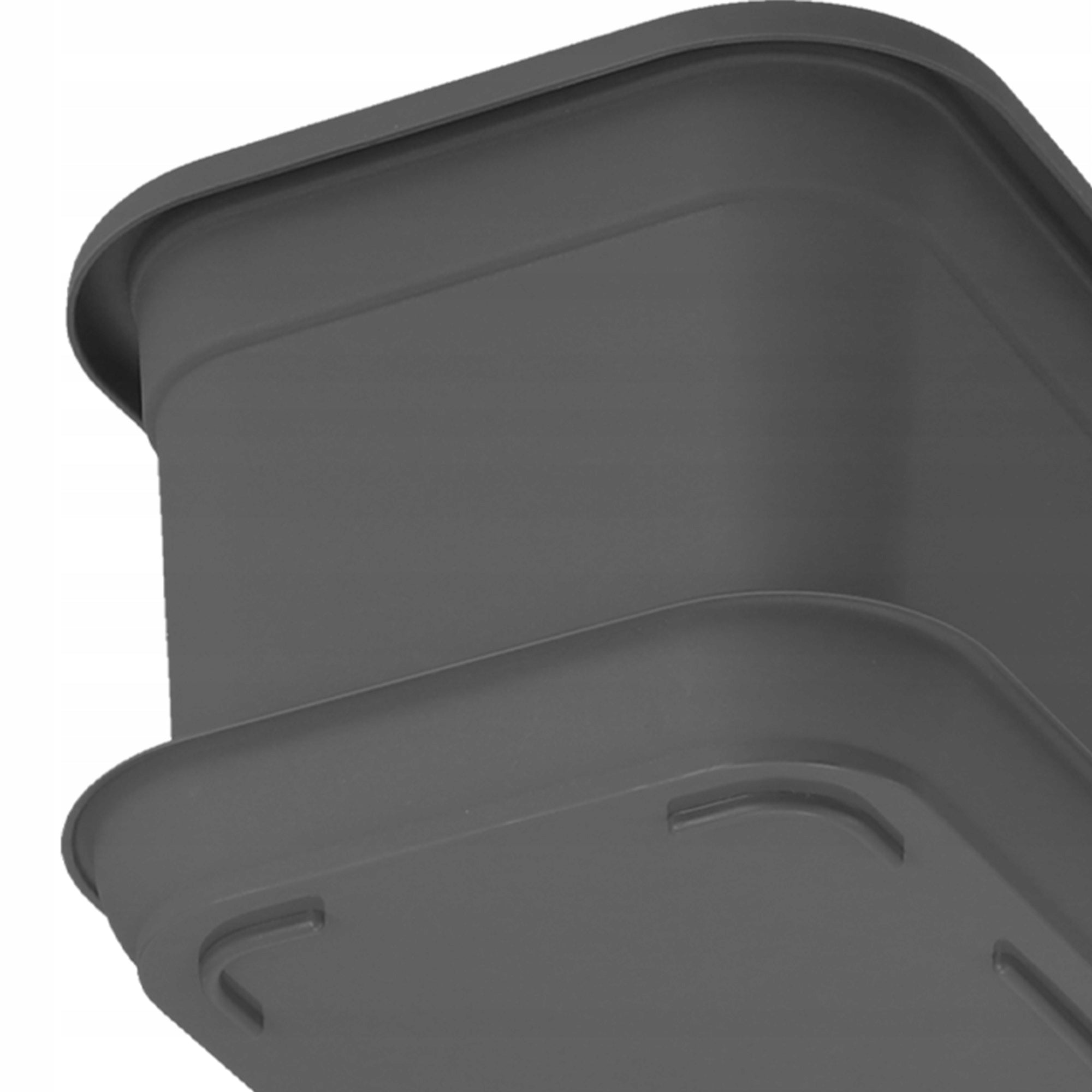 BALCONY BOX FLOWER POT 80cm WITH STAND BALCONY FLOWERS ANTHRACITE Maximum width 17.9 cm