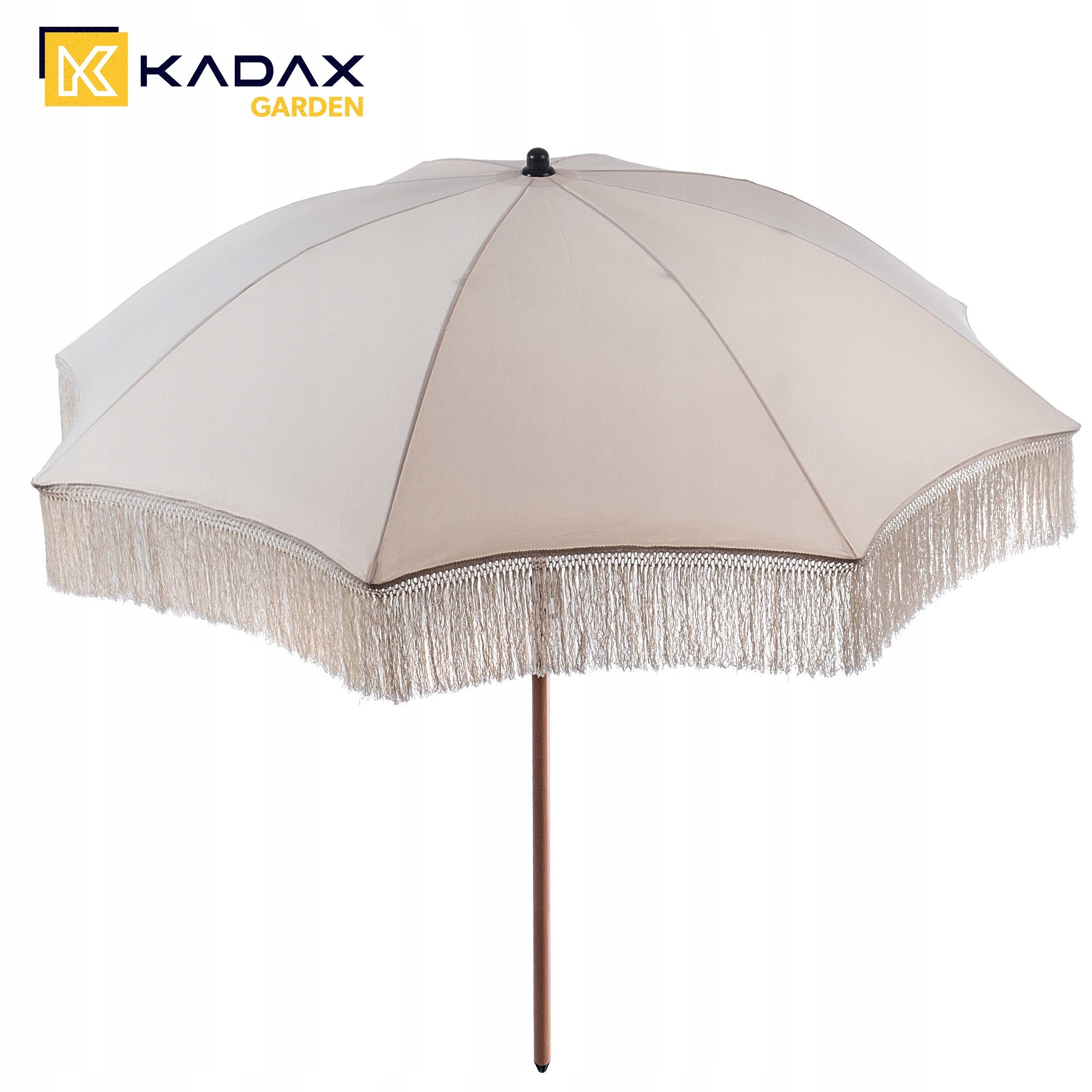 BALCONY GARDEN UMBRELLA 180cm FOLDING TERRACE ADJUSTABLE WITH FRINGES BOHO Manufacturer code K10545