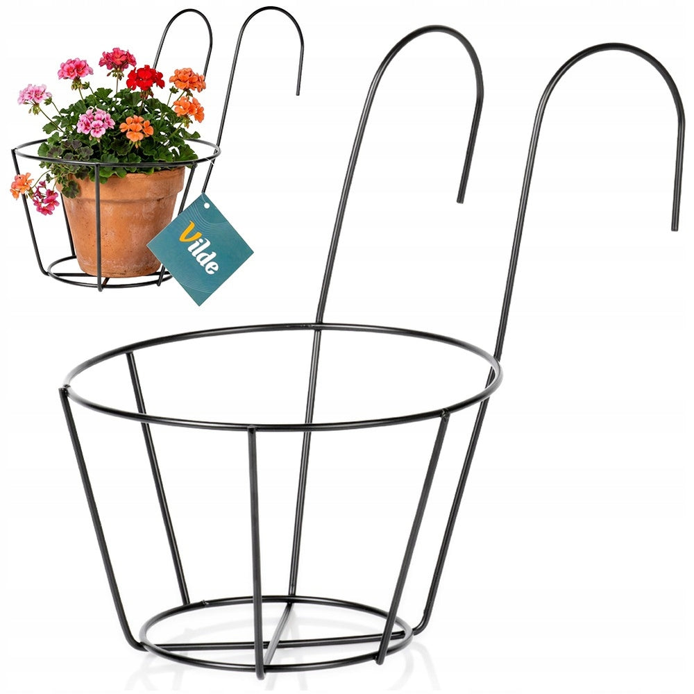 BALCONY POT Holder Stand Railing Hanger Balcony Barrier