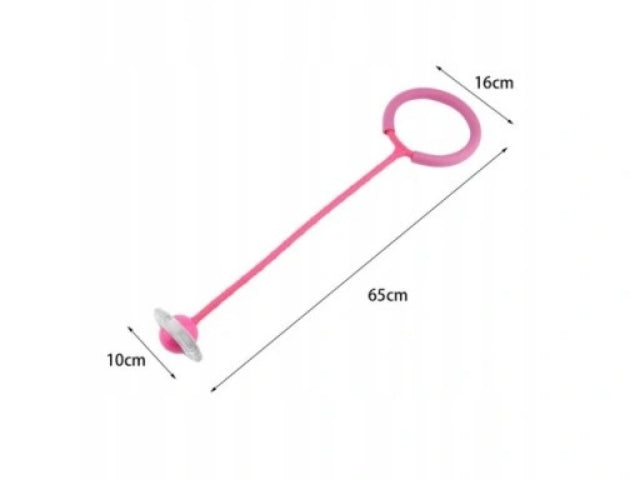 BALL HOP ON LEG JUMP ROPE LED FOR CHILDREN GLOWING Brand NORIMPEX
