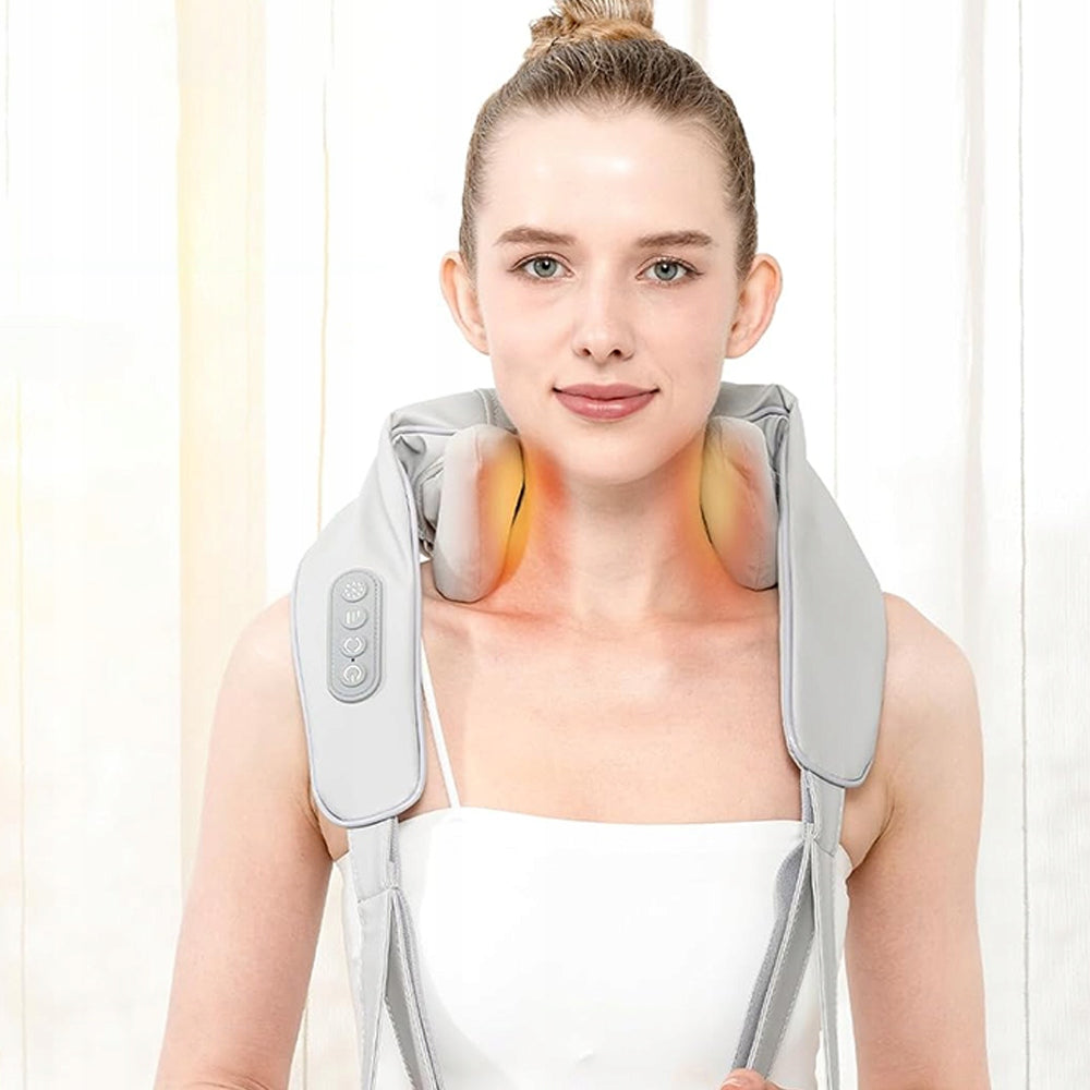 BALL NECK MASSAGER 360° TWO-WAY ROTATION HEATING SKIN COMPACT Medical device no