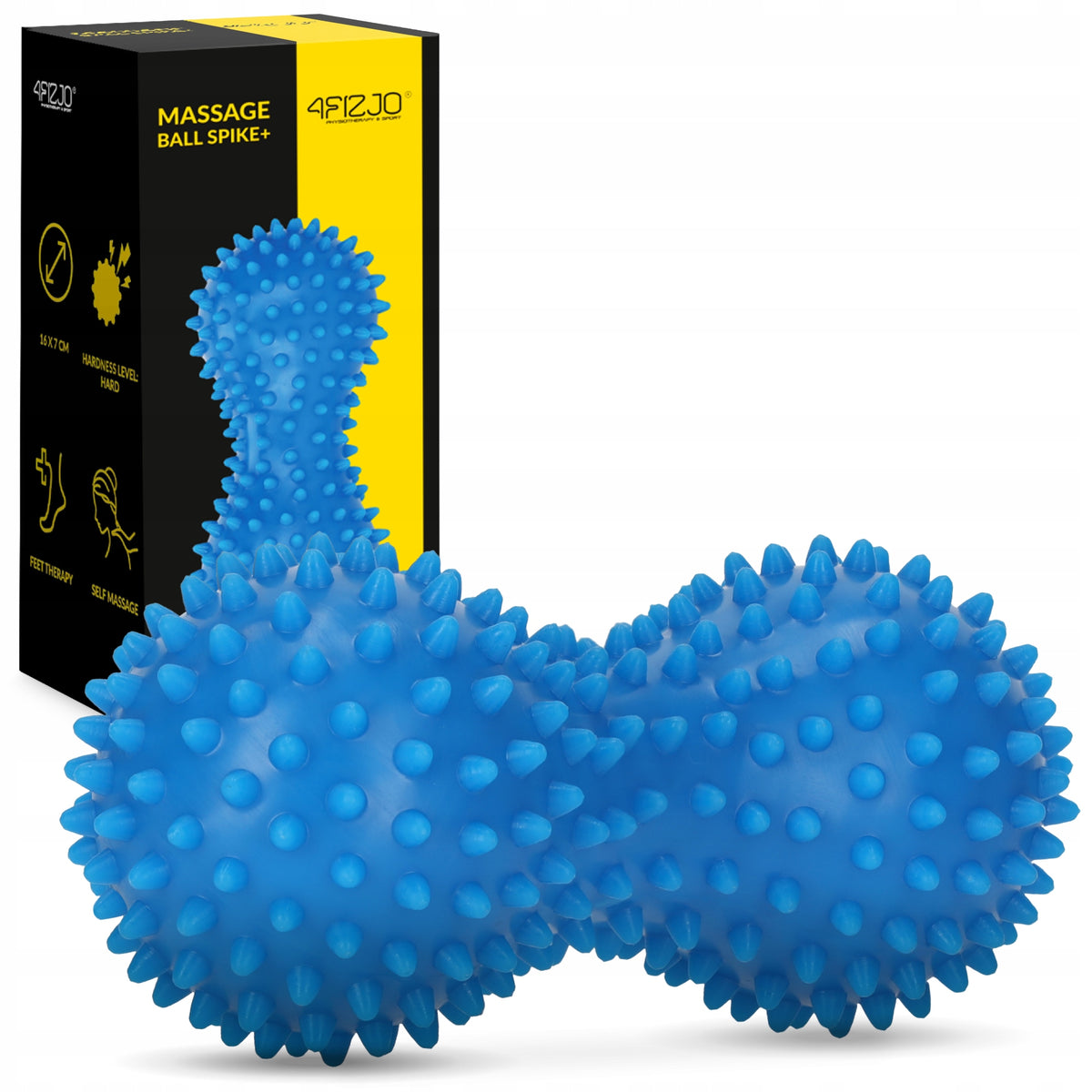 BALL WITH PROJECTIONS SENSORY DOUBLE FOR REHABILITATION MASSAGE PEANUT BALL