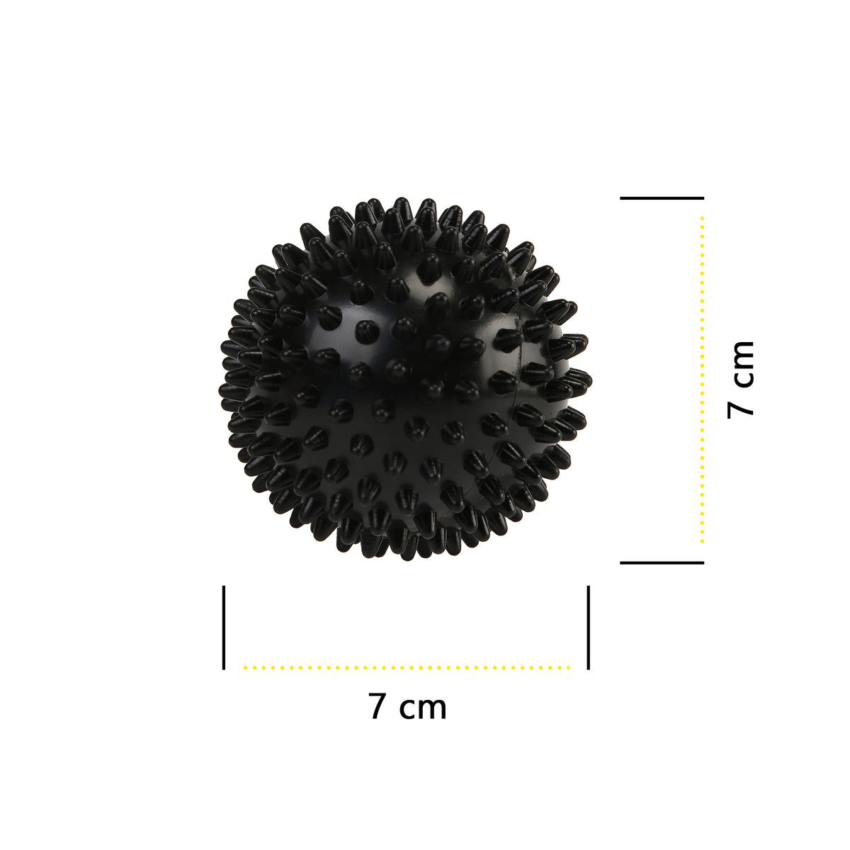 BALL WITH SPIKES FOR MASSAGE CORNIX REHABILITATION SENSORY HEDGEHOG 7CM Packaging status original
