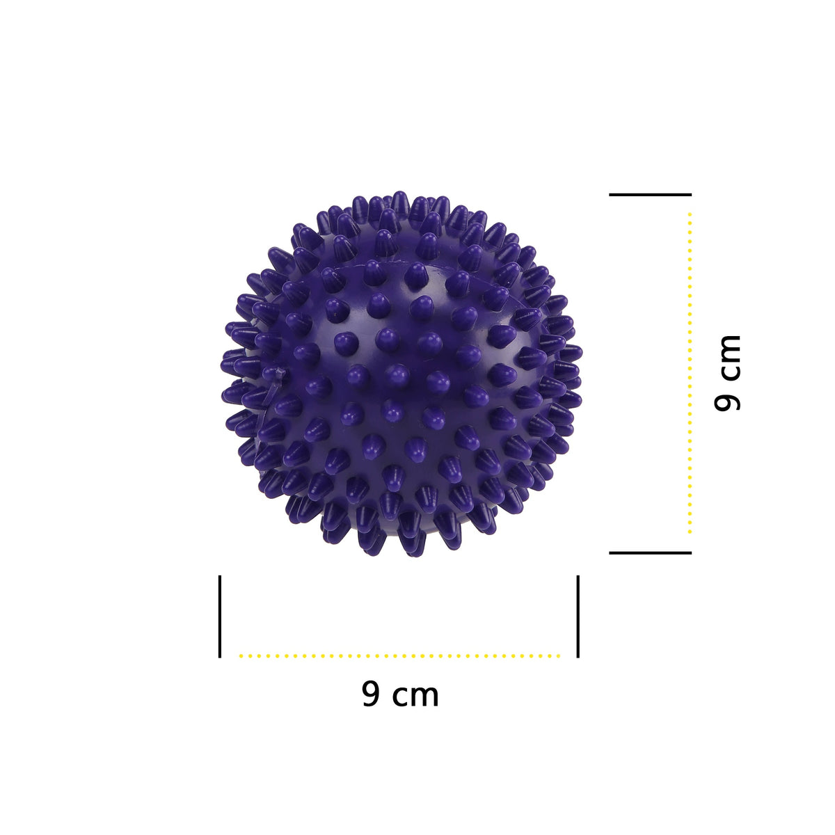 BALL WITH SPIKES FOR MASSAGE CORNIX SENSORY HEDGEHOG REHABILITATION 9CM Packaging status original