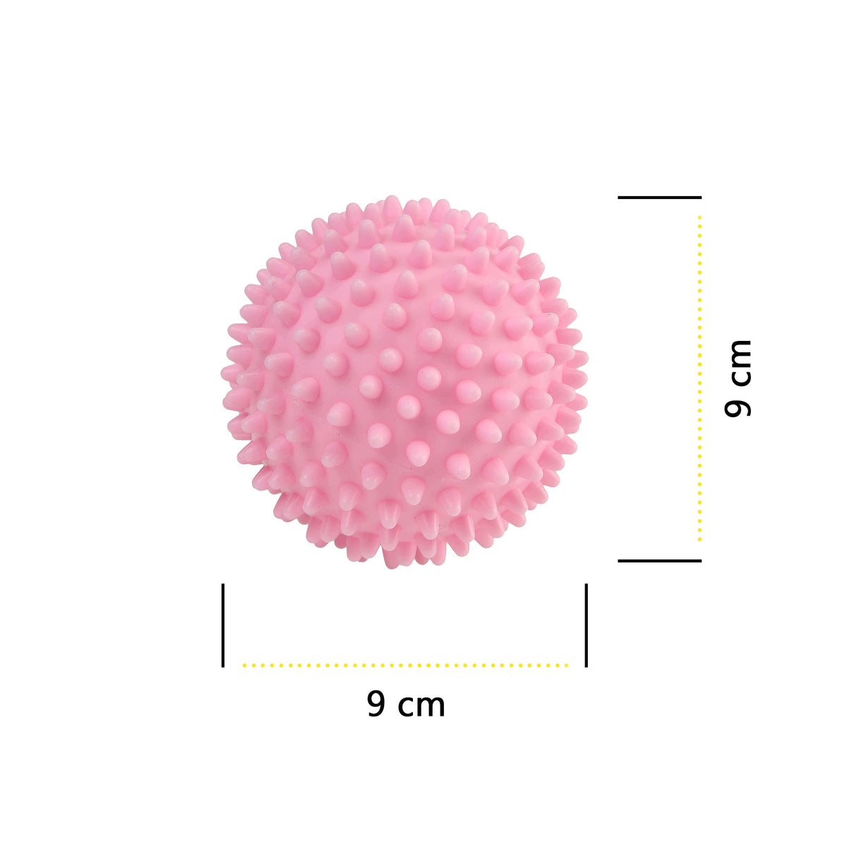 BALL WITH SPIKES FOR MASSAGE CORNIX SENSORY HEDGEHOG REHABILITATION 9CM Packaging status original