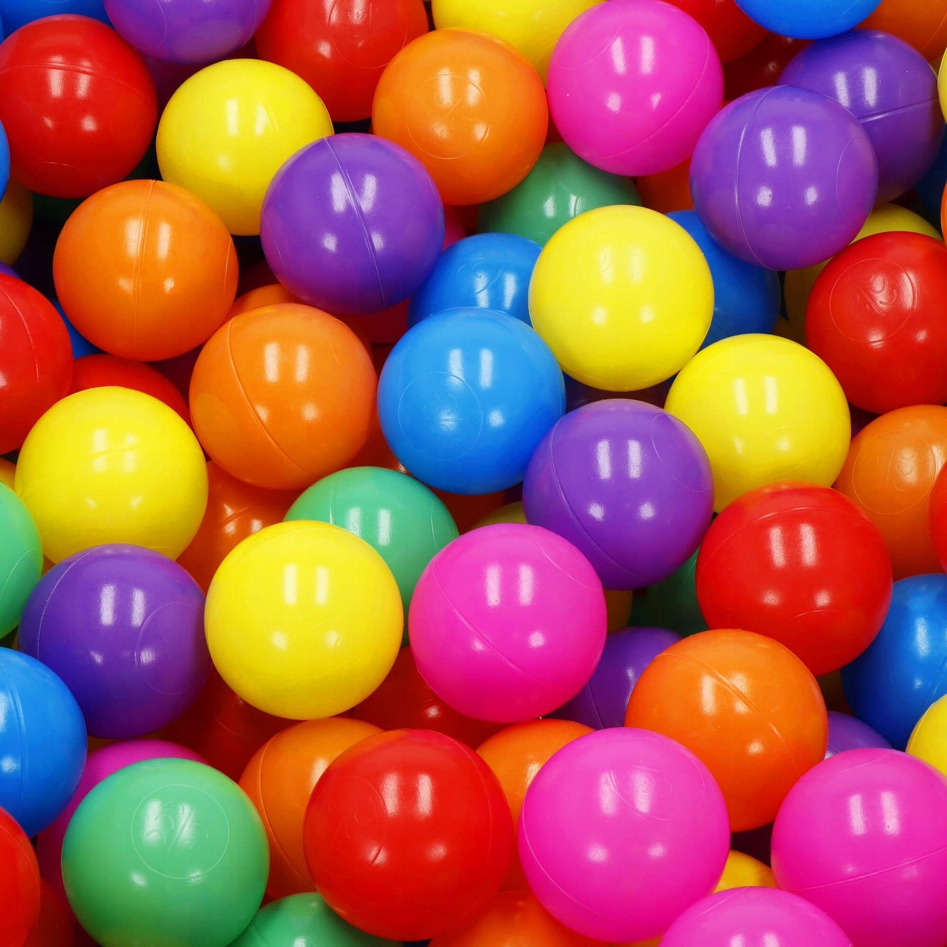 BALLS COLORFUL MIX FOR POOL PLAYPEN 200PCS CE CERTIFICATE Manufacturer code KG0020