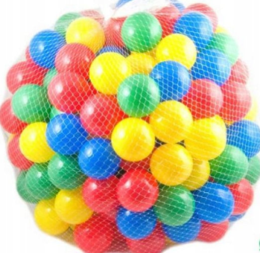 BALLS FOR DRY POOL TENT BALLS 100 PCS PLAYPEN COLORFUL CHILDREN CE Color multicolor