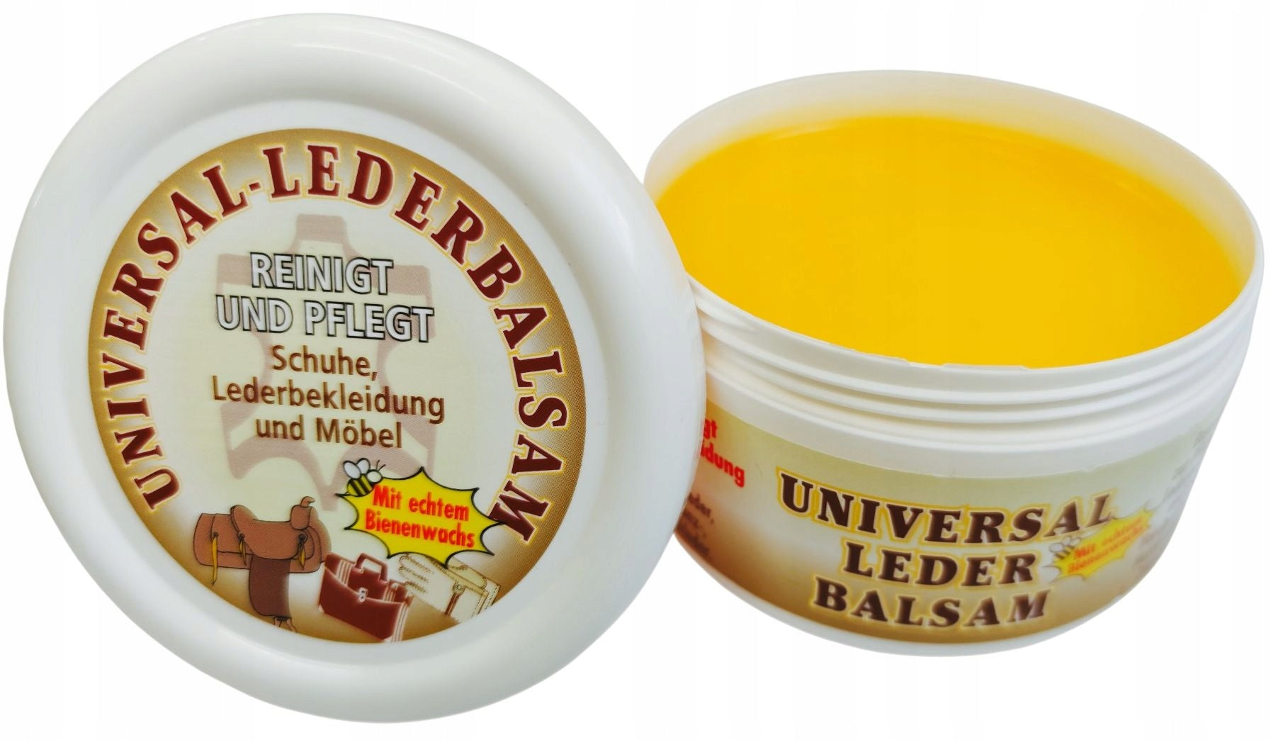 BALM CREAM WITH BEESWAX FOR LEATHER 250ML COLORLESS PROFESSIONAL