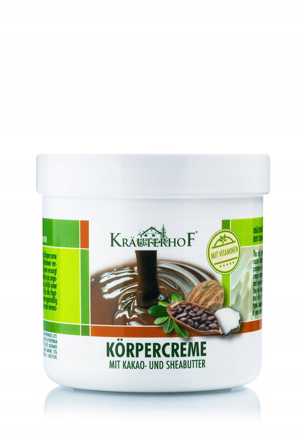 Körpercreme mit Kakao- und Sheabutter Kräuterhof, 250 ml 