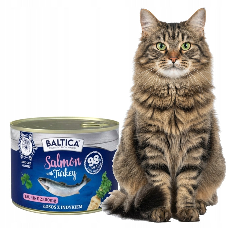 BALTICA EXCELLENT SALMON WITH TURKEY 185g TURKEY WITH SALMON