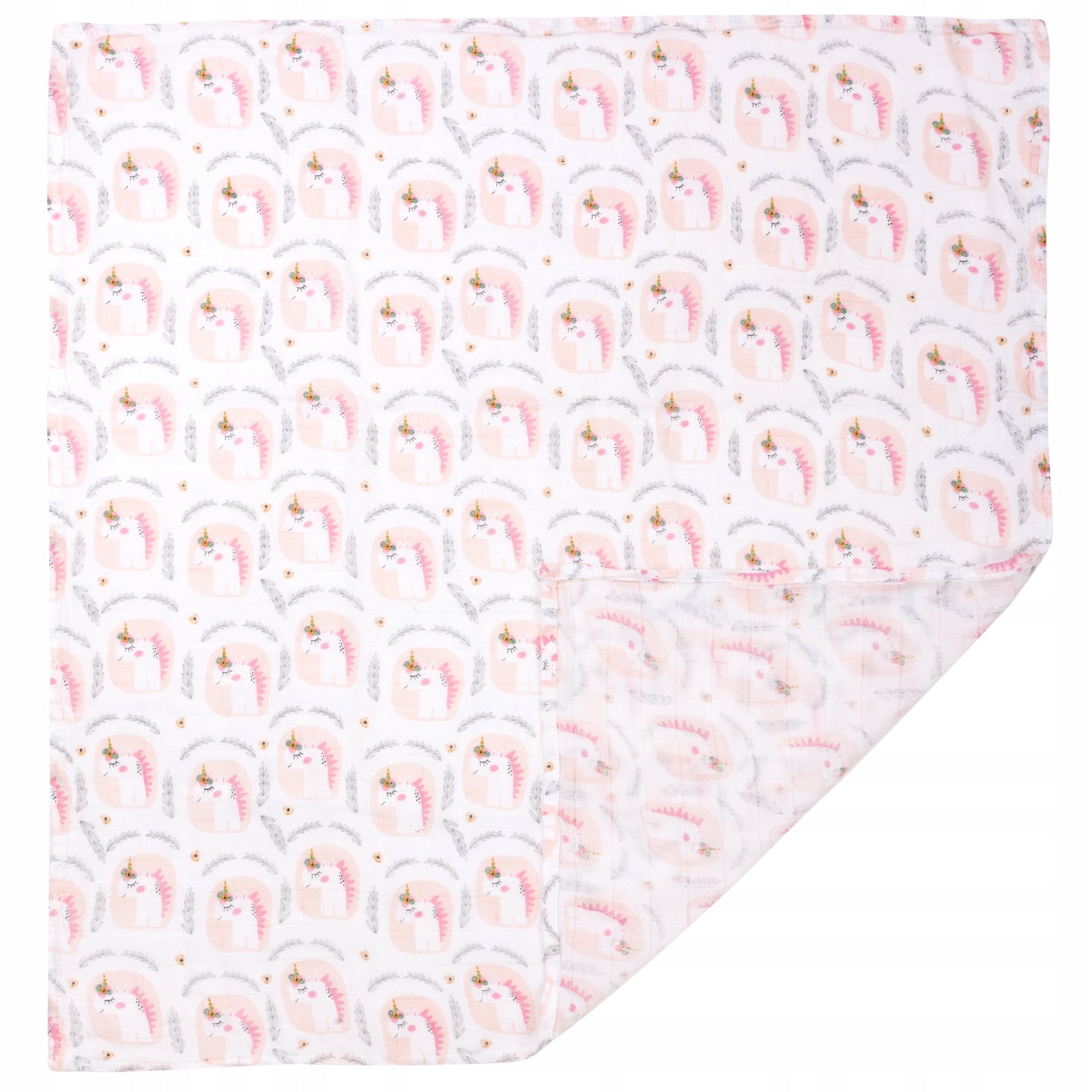 BAMBOO Diaper 60x60 cm Unicorns Medical device no