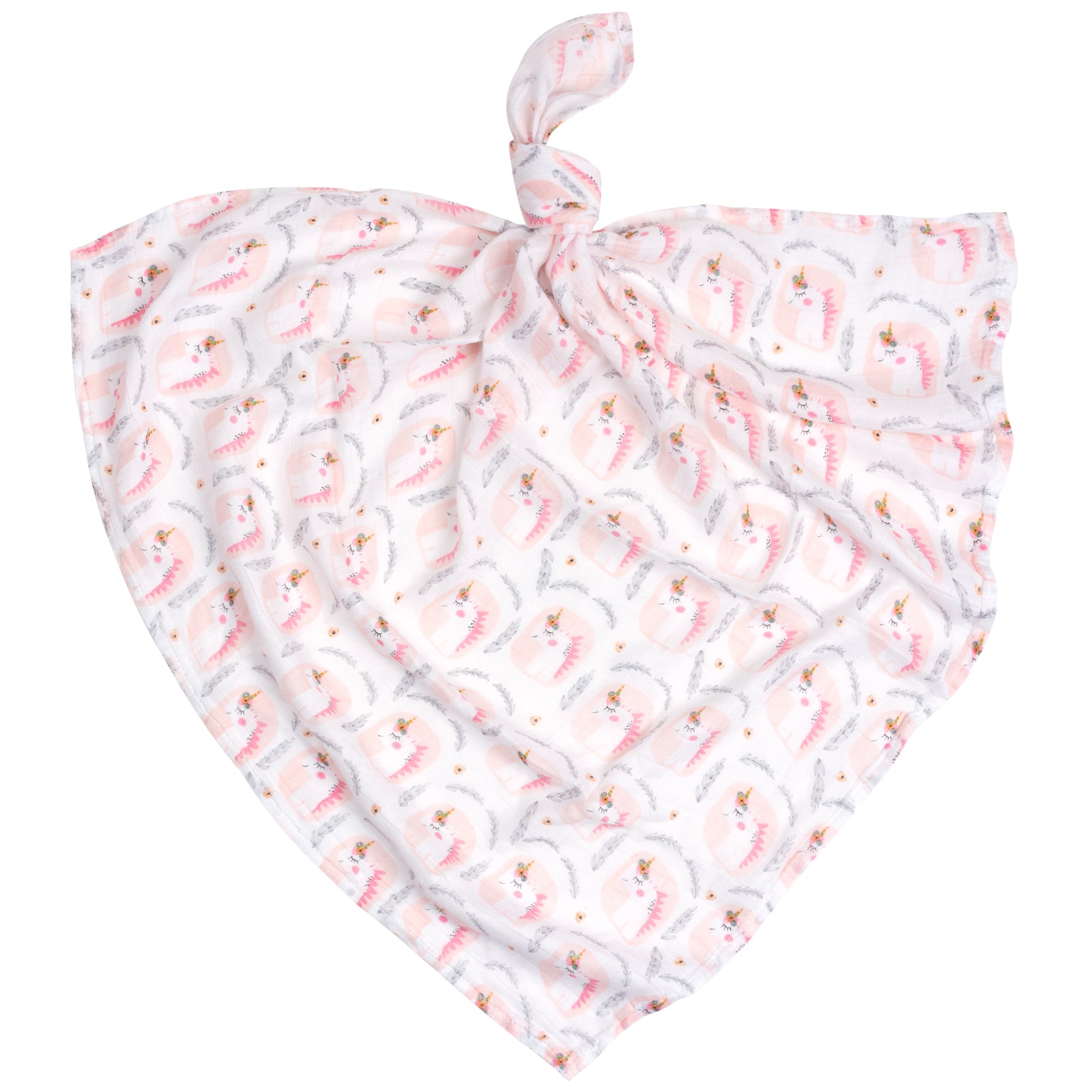 BAMBOO Diaper 60x60 cm Unicorns Packaging status original