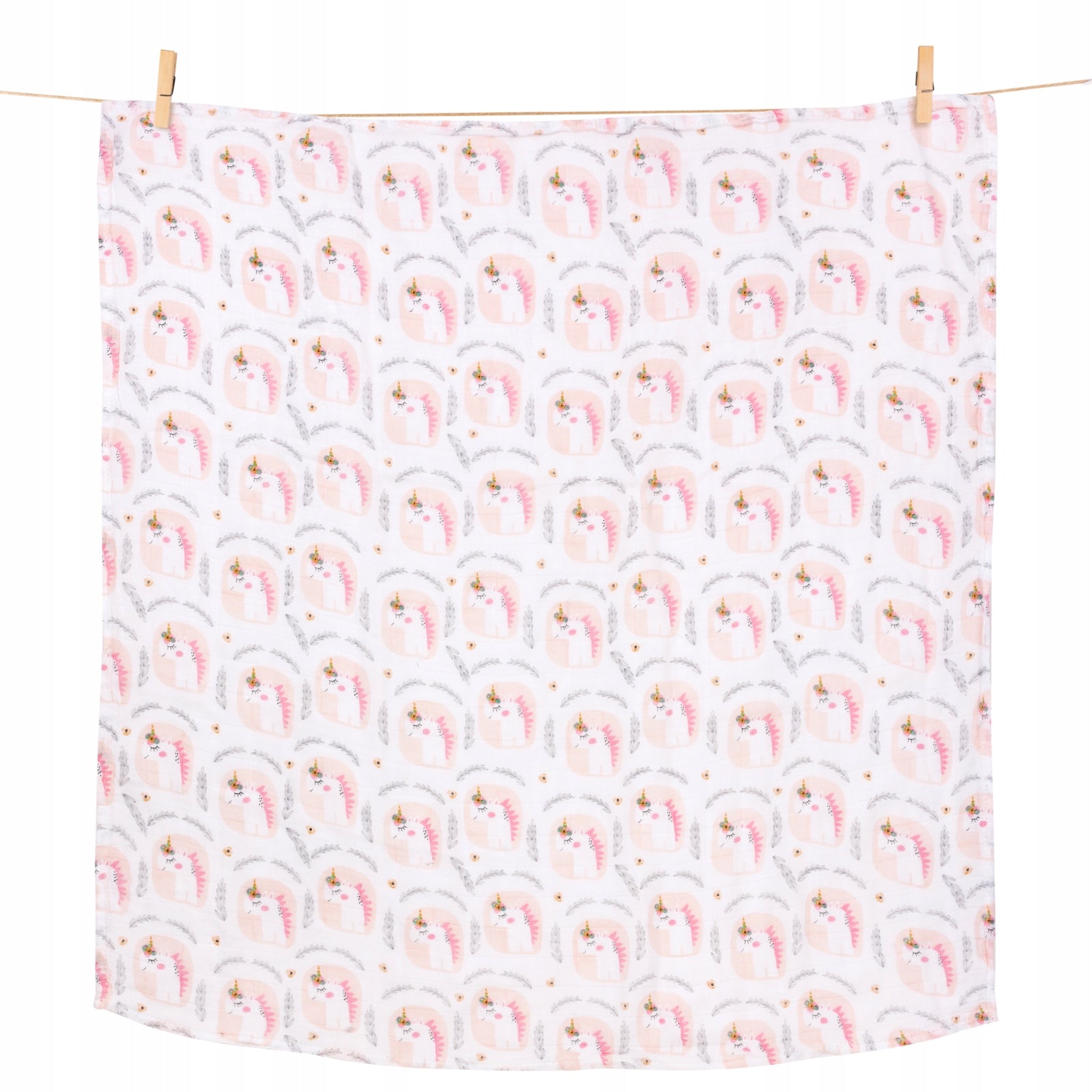 BAMBOO Diaper 60x60 cm Unicorns
