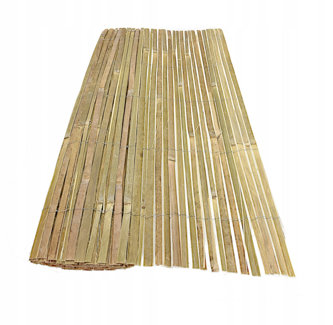 BAMBOO Fence Cover Mat for Fence Eko WITH SLATS 1,5 x 5 m Height 1.5 m