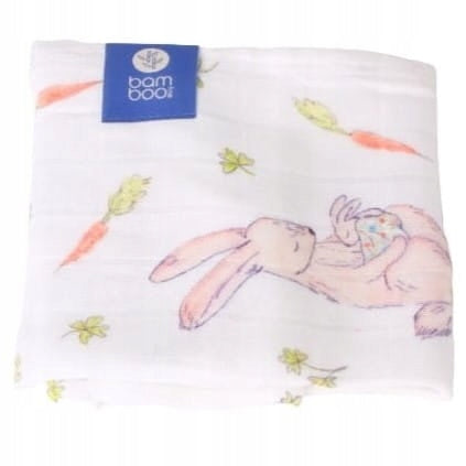 BAMBOO LINE Diaper Wipe Bamboo 30x30 Rabbit Mom