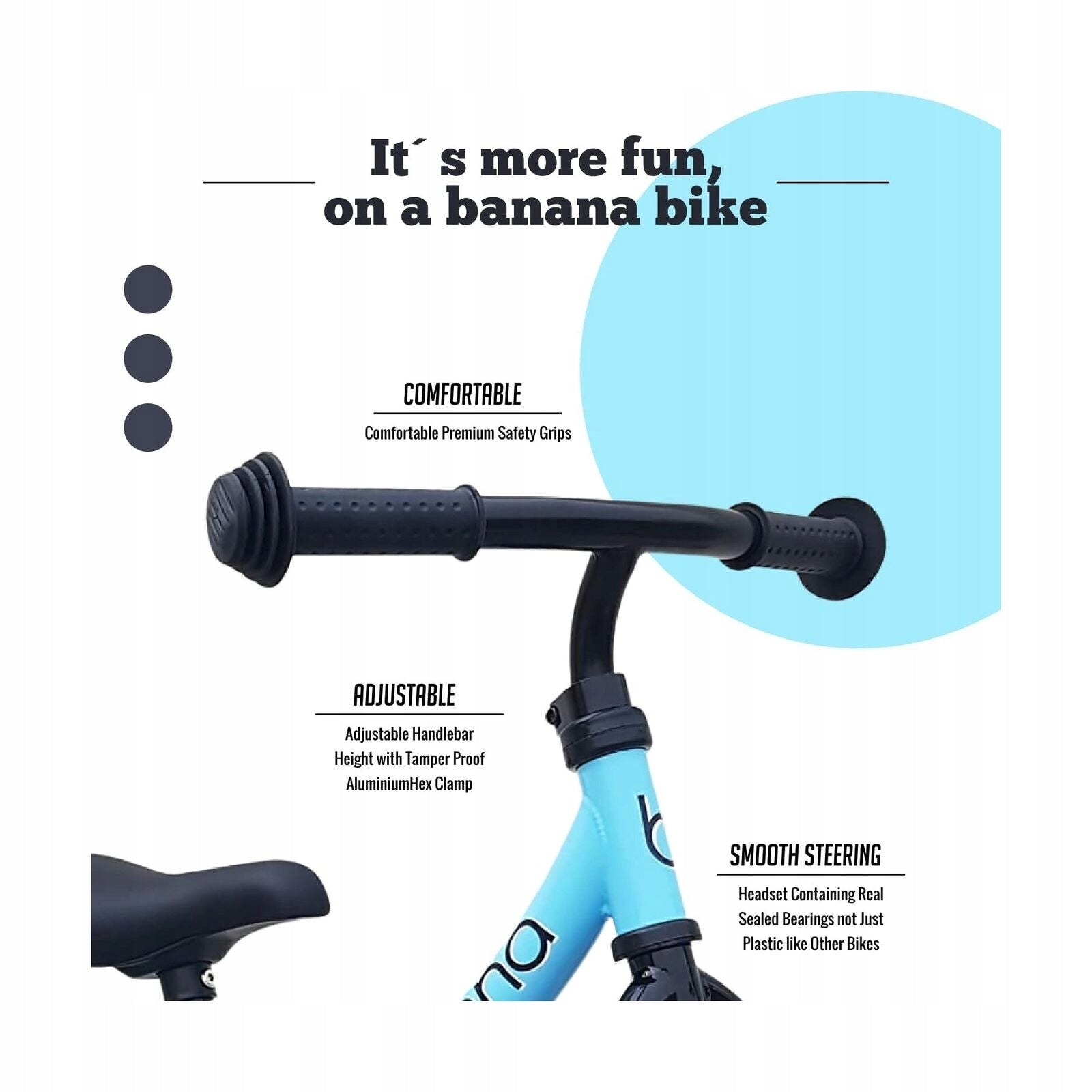 BANANA BALANCE EXERCISE BIKE Manufacturer code BBLTBL4
