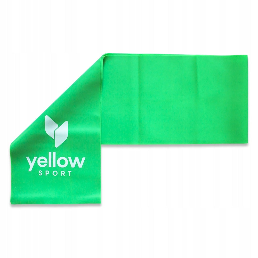BAND RESISTANCE RUBBER TAPE FOR EXERCISE AND REHABILITATION YLLOWSPORT YELLOW 1-2KG EAN (GTIN) 5904335570007