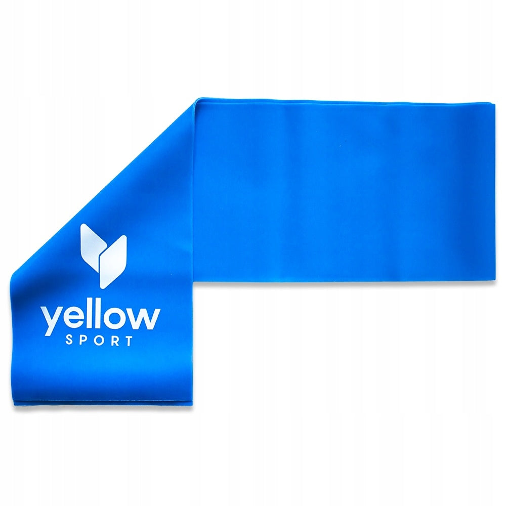 BAND RESISTANCE RUBBER TAPE FOR EXERCISE AND REHABILITATION YLLOWSPORT YELLOW 1-2KG Manufacturer code YFB-Y