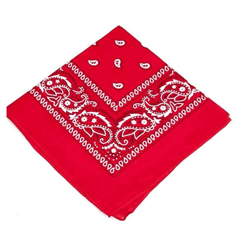 BANDANA COTTON PAISLEY WOMEN'S HEAD HAIR SHAWL GIFT COTTON