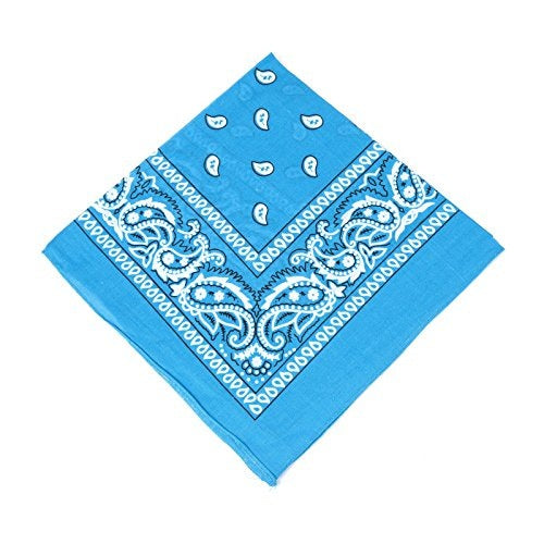 BANDANA COTTON PAISLEY WOMEN'S WRIST HAIR 55X55CM Brand no brand