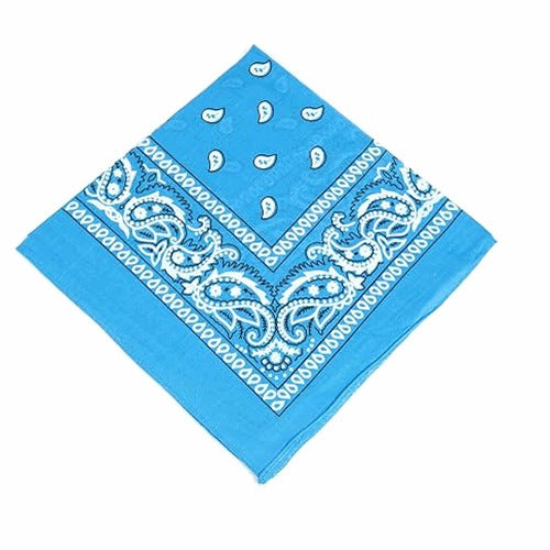 BANDANA COTTON PAISLEY WOMEN'S WRIST HAIR 55X55CM