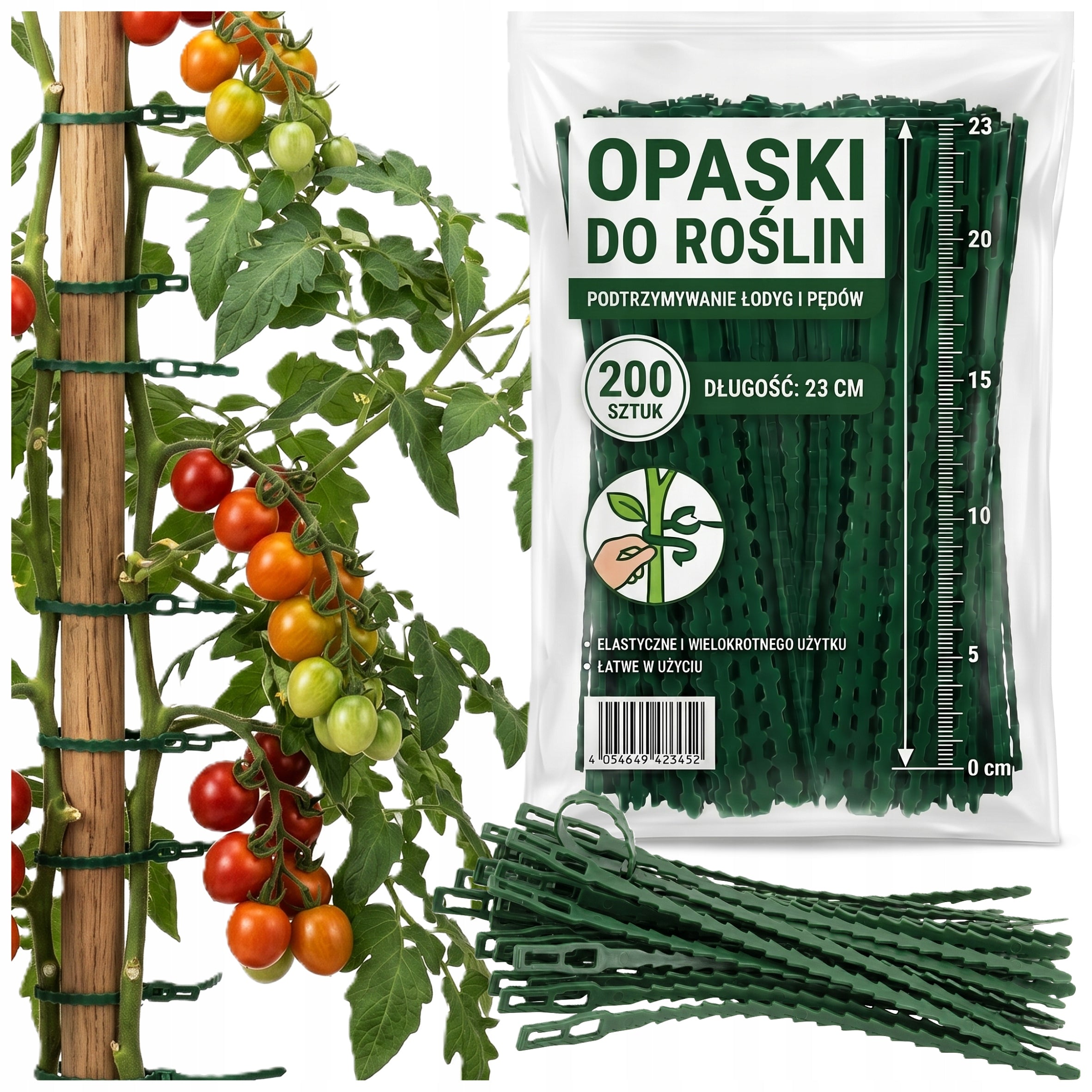 BANDS CLASPS CLIPS GARDEN TRITITES TOMATO PLANT LIGAMENTS 200PCS