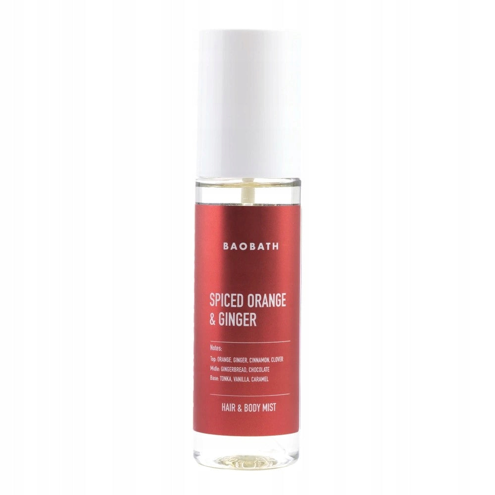 BAOBATH Body and Hair Mist 135ml - Spiced Orange Ginger