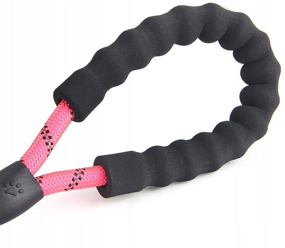 BAOMASIR LEASH FOR MEDIUM AND LARGE DOGS, 150cm, SOLID, REFLECTIVE Maximum leash length 1.5 m