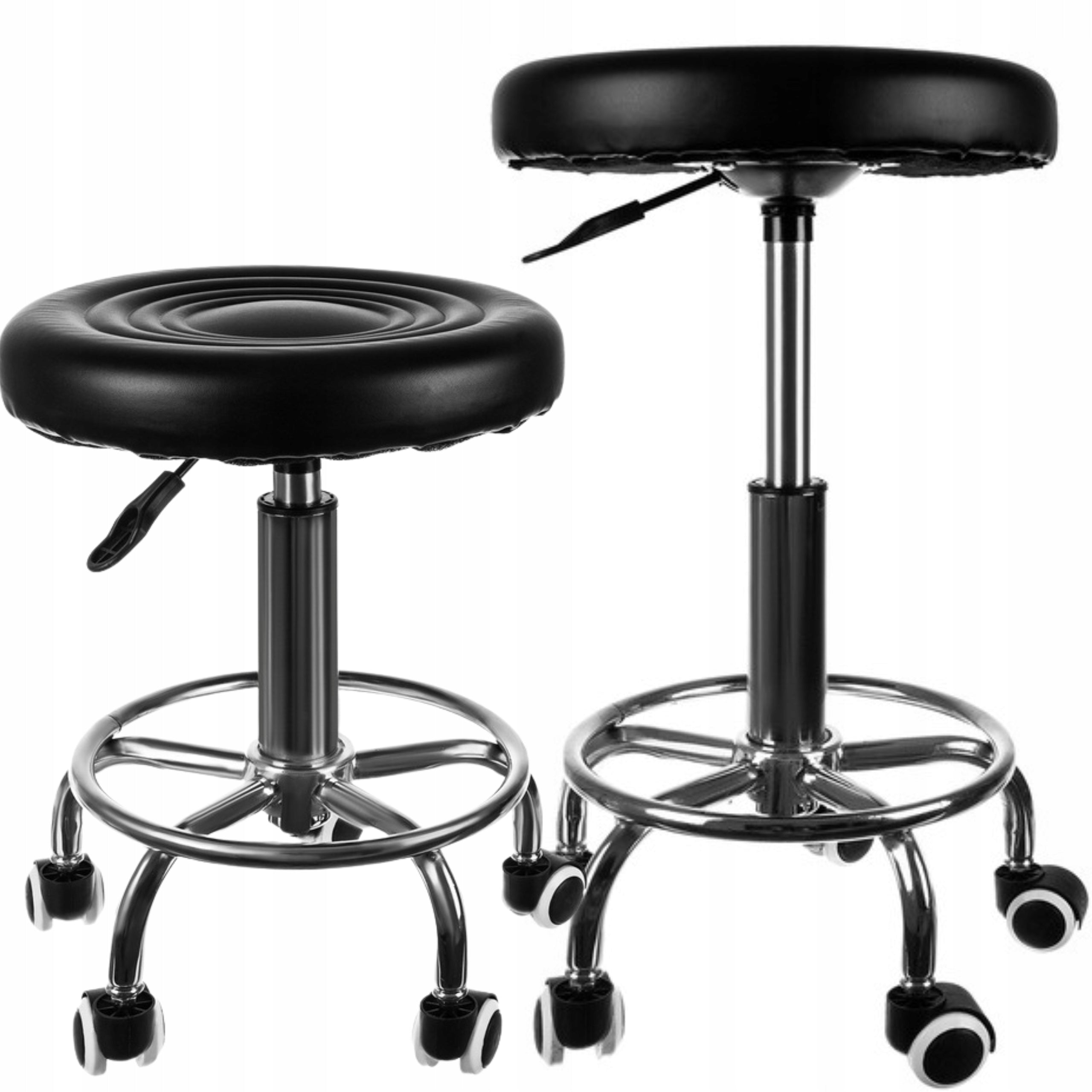BAR STOOL BARBER CHAIR BARBER STOOL ADJUSTABLE SWIVEL GIFT Brand Beautylushh