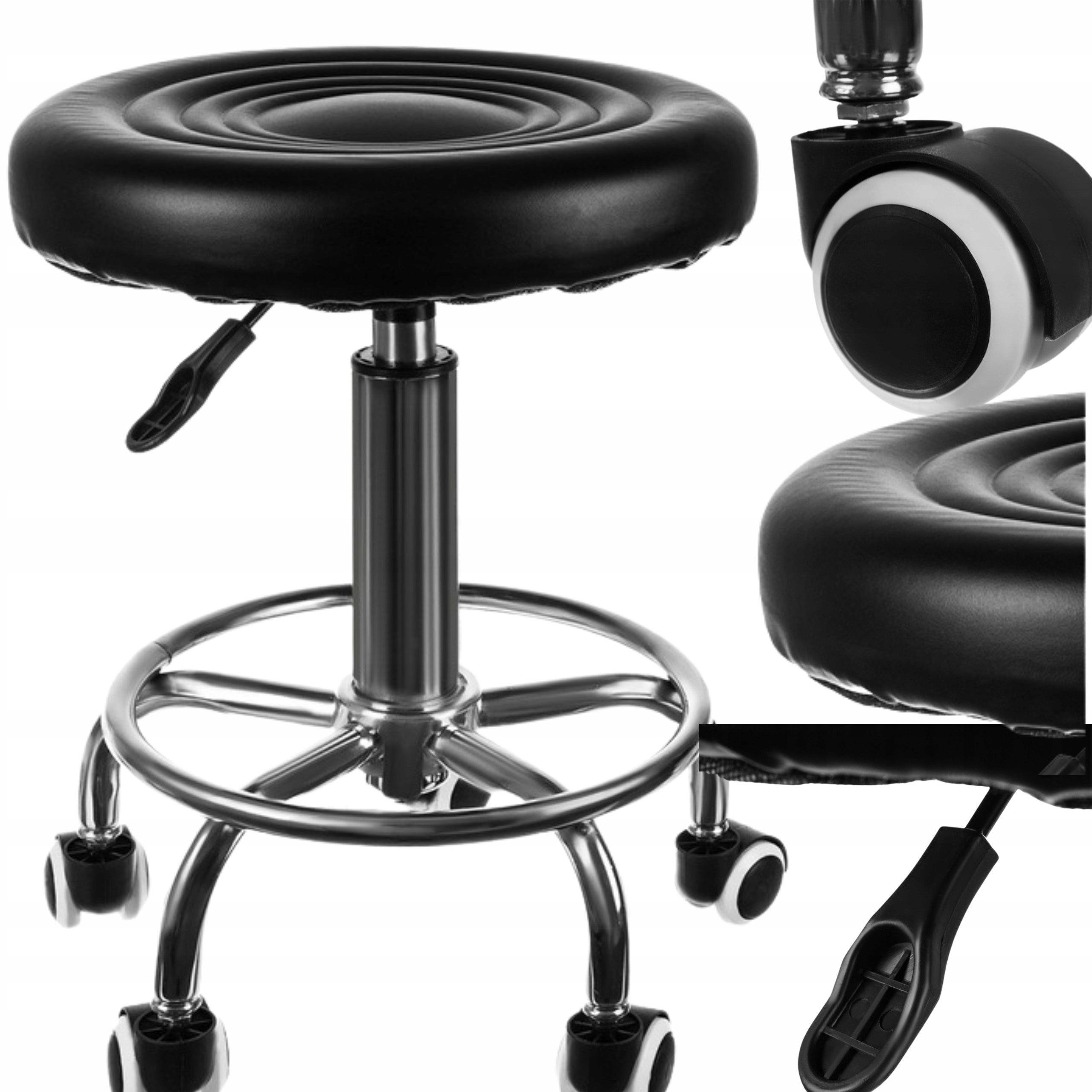 BAR STOOL BARBER CHAIR BARBER STOOL ADJUSTABLE SWIVEL GIFT