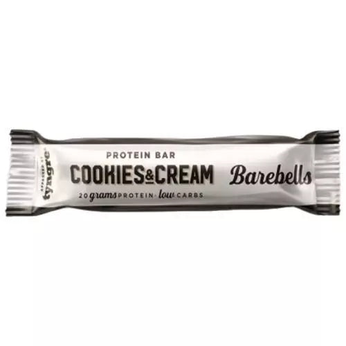 BAREBELLS Proteinová tyčinka Cookies & Cream 55g