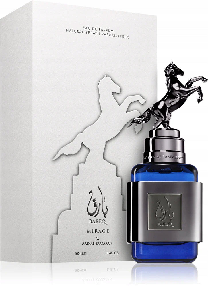 BAREQ MIRAGE ARD AL ZAAFARAN 100ML EDP ORIGINAL ARABIC FRAGRANCE FOR MEN
