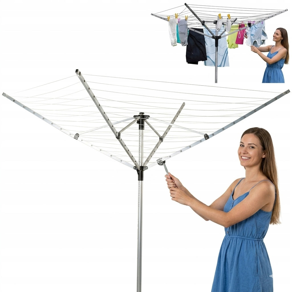BARGAIN! GARDEN DRYER FOR ROTARY LAUNDRY 190X260CM VERY LARGE LIGHT