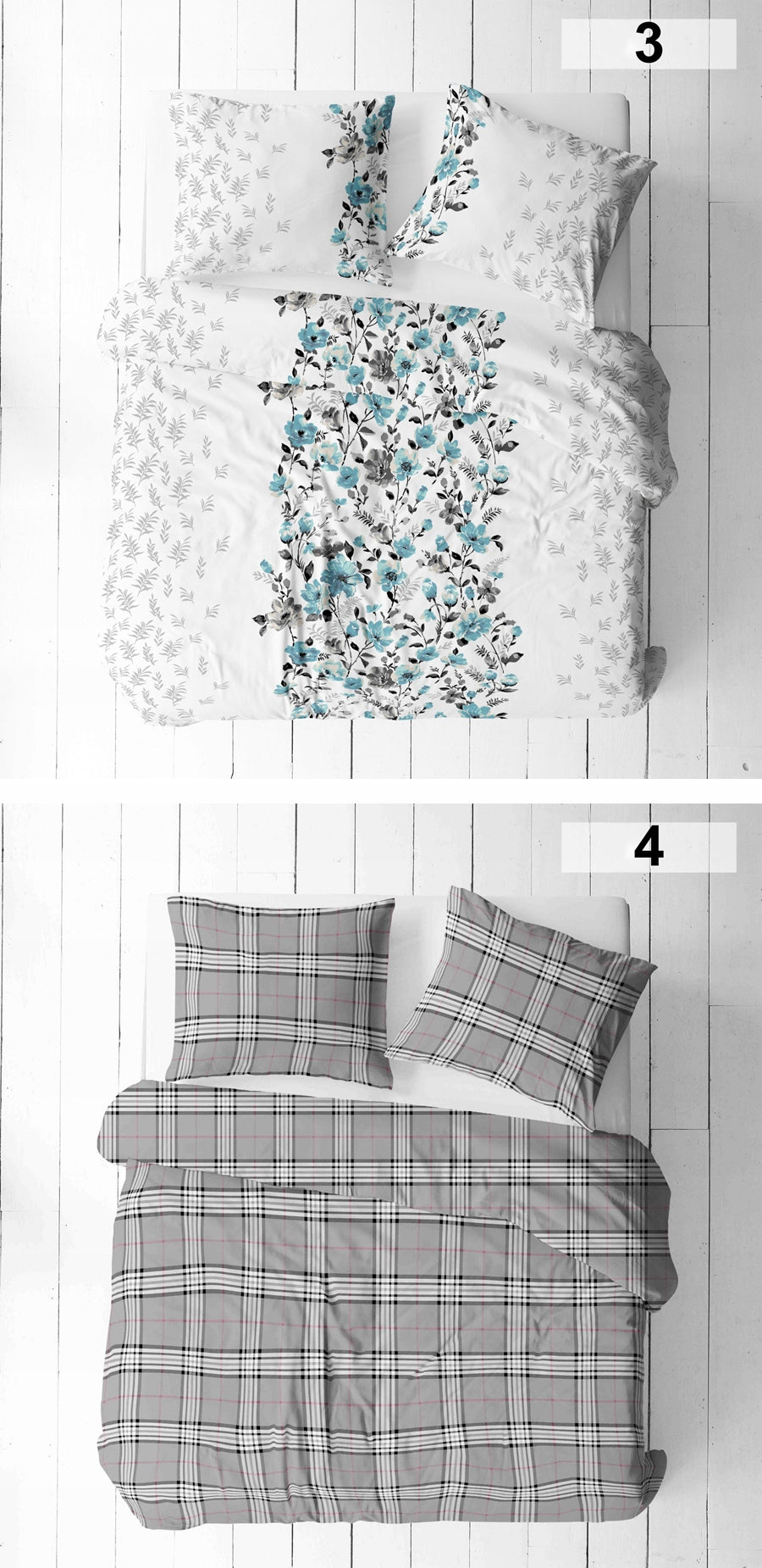 BARK BEDDING 160x200 BIELAWA THICK 100% COTTON Brand 123Obrusy