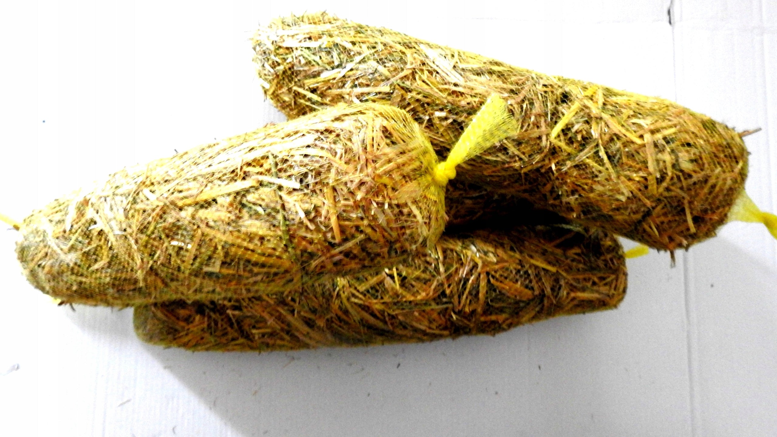 BARLEY STRAW -4 PCS NATURAL ANTIALGAE FOR POND MESH PACKED IN MESH Manufacturer code Słoma x 4 szt